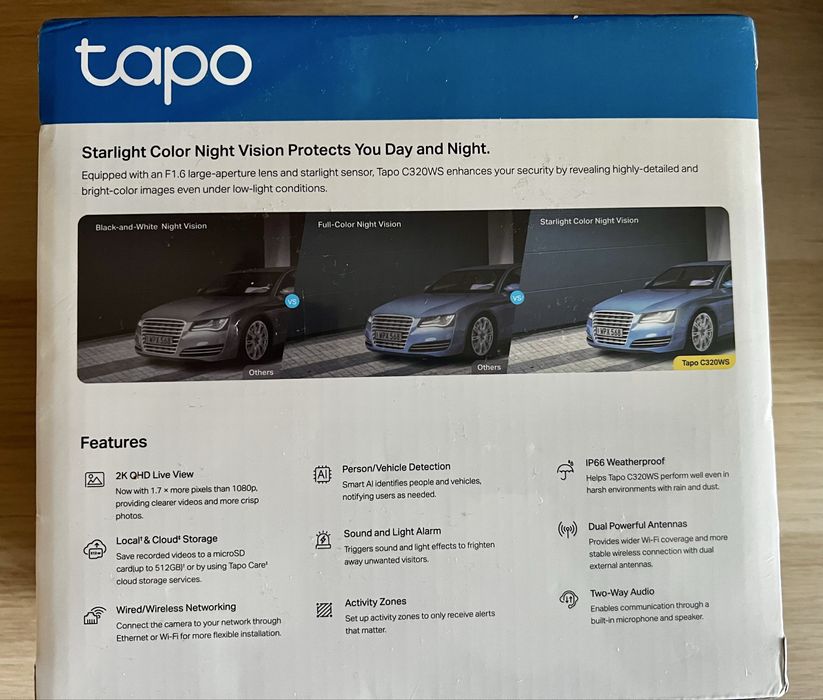 Camera supaveghere smart | Tapo C320WS - TpLink