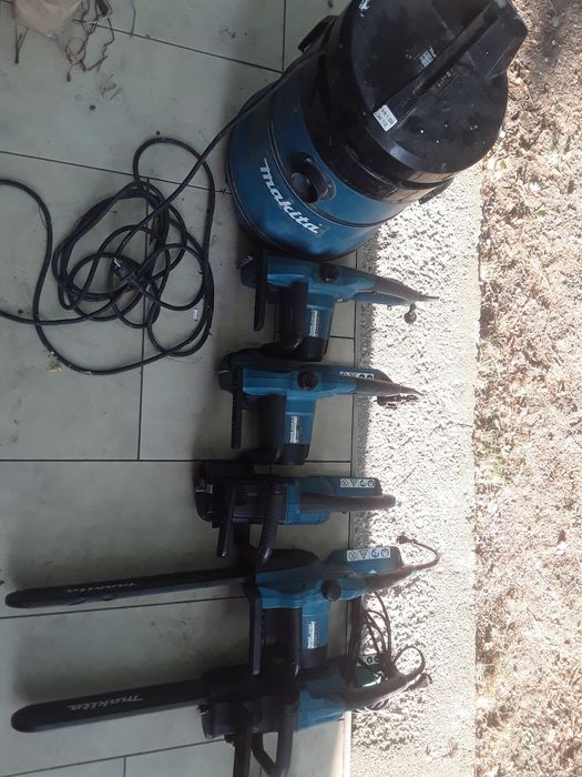 Drujbă electrică MAKITA 1800-200w funcționale si un aspirator profesio