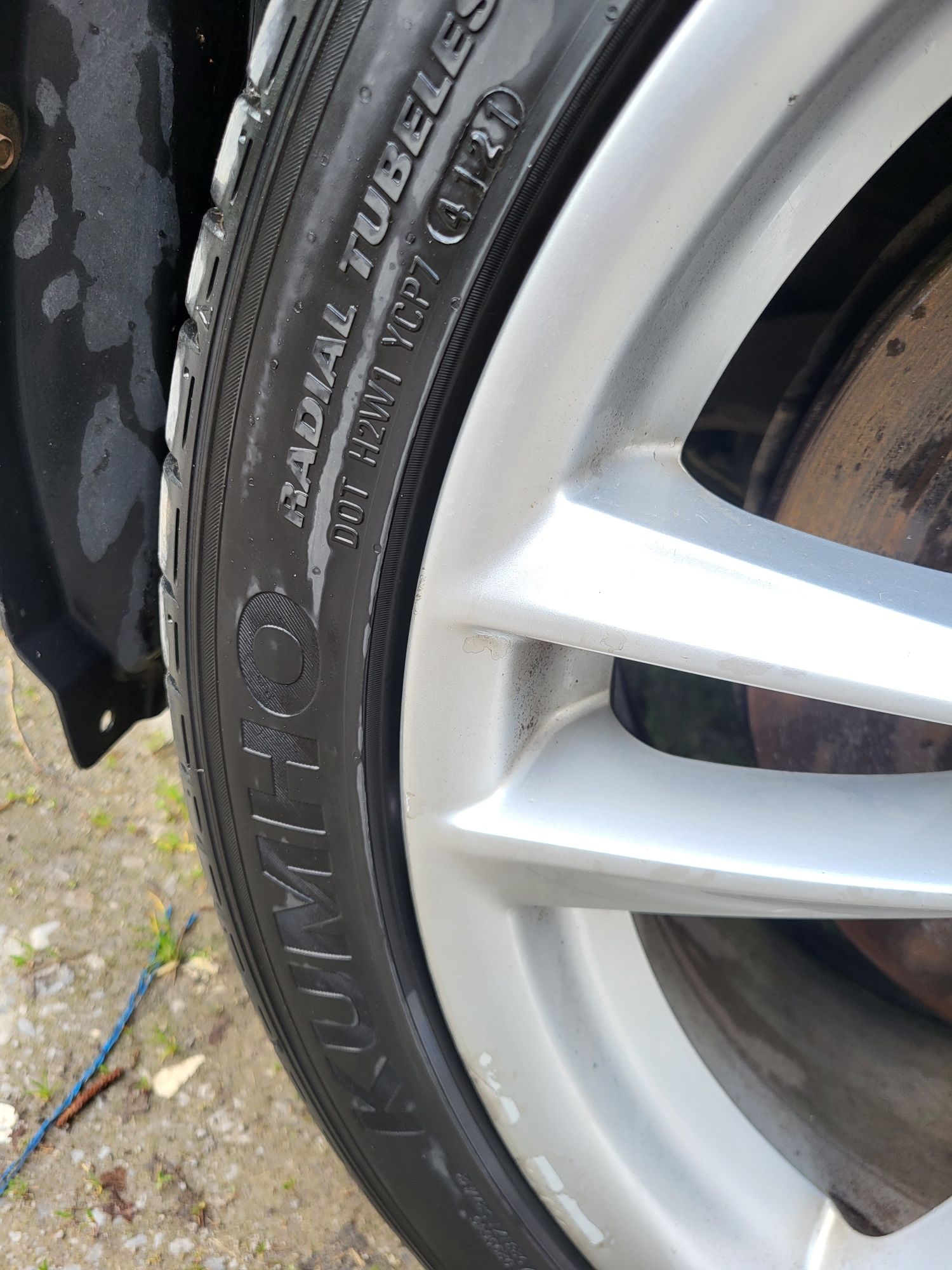 Джанти с гуми 20ки за BMW F01 М пакет