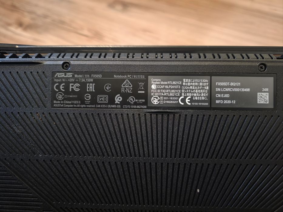 Laptop ASUS TUF Gaming FX505DT