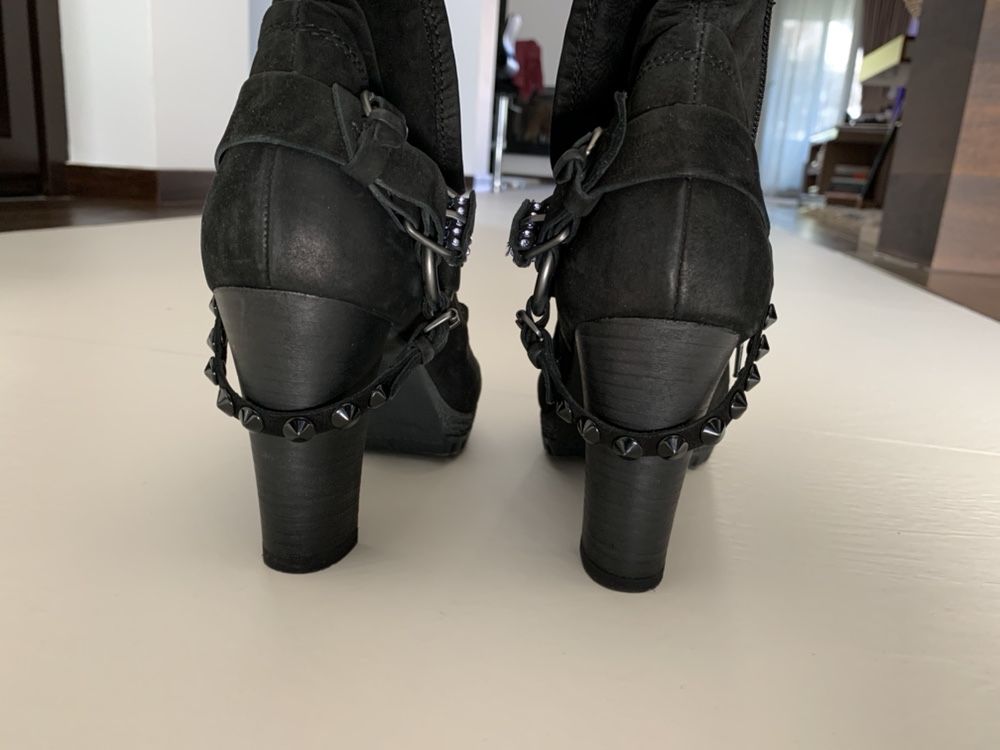 Botine piele Hogl