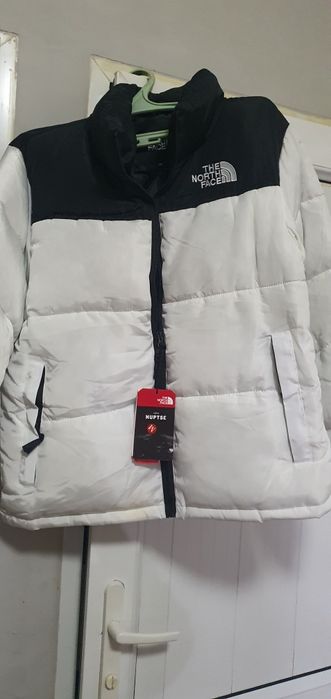 Пуховик SPORT Демисезонная куртка The North face белая