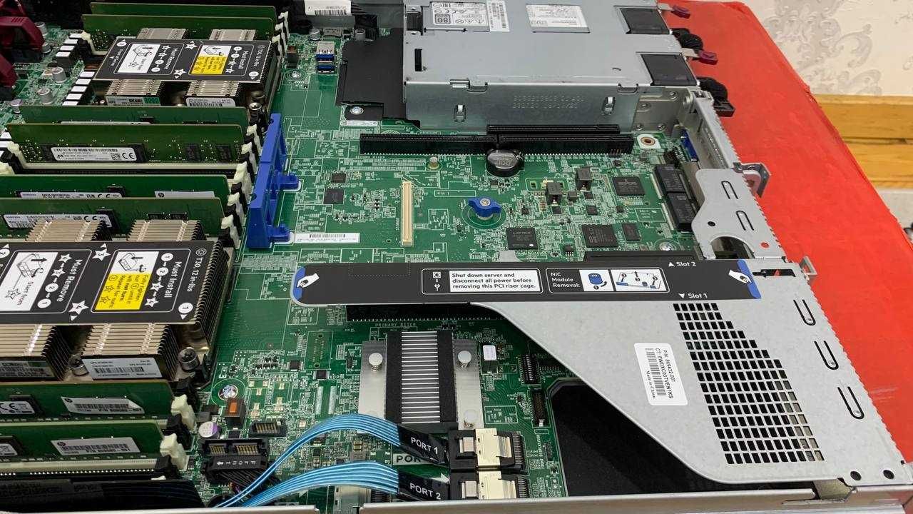 HPE Proliant DL360 Gen10 16 ядерный сервер в идеальном состоянии