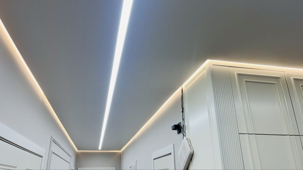 Натяжной потолок потолки кермелі төбе