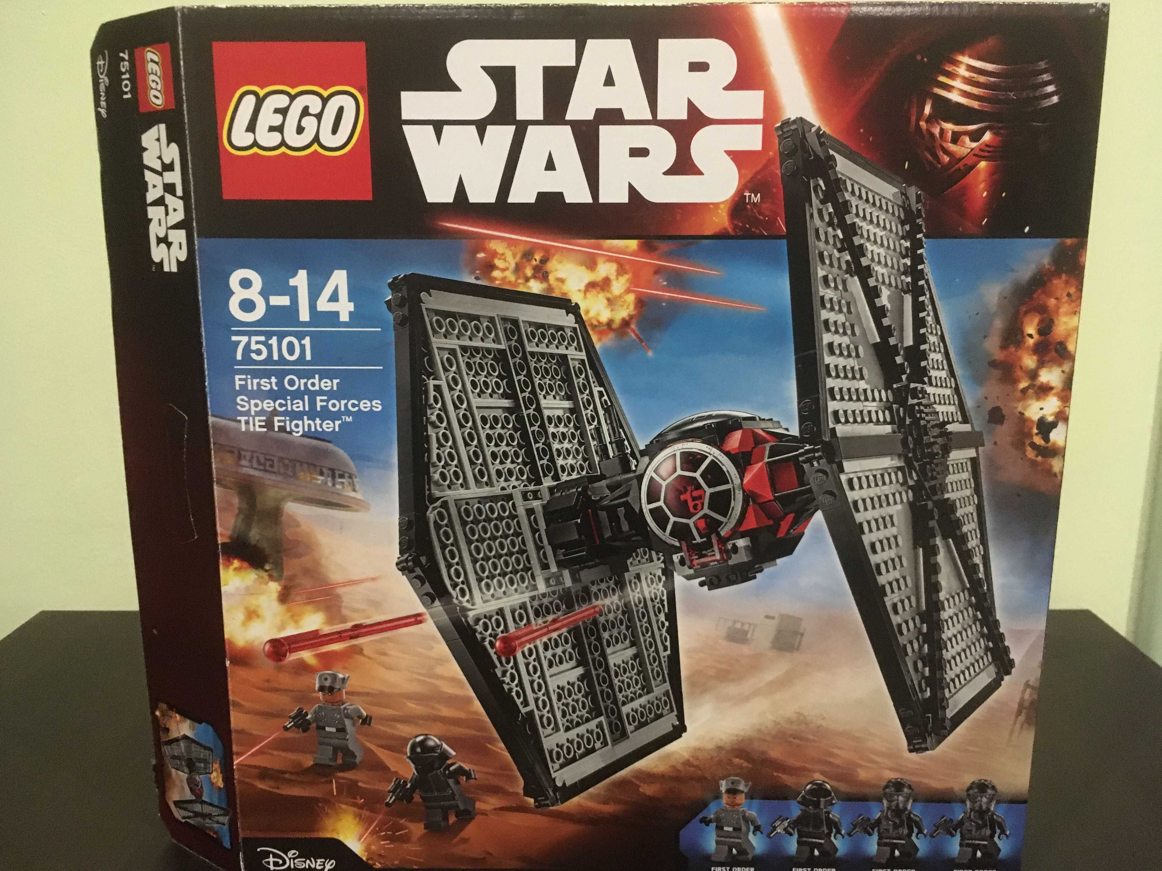 ЛЕГО Star Wars 75101  Космически кораб, Специални части, TIE fighter