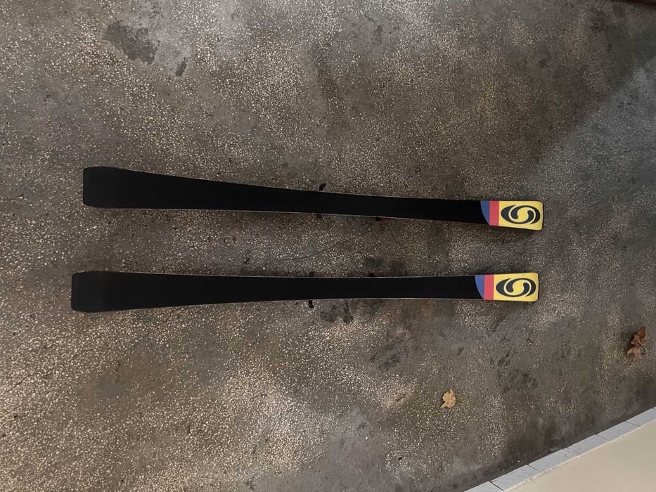 Schiuri Salomon Equipe GC Race L170 + legături Z12 – stare excelentă