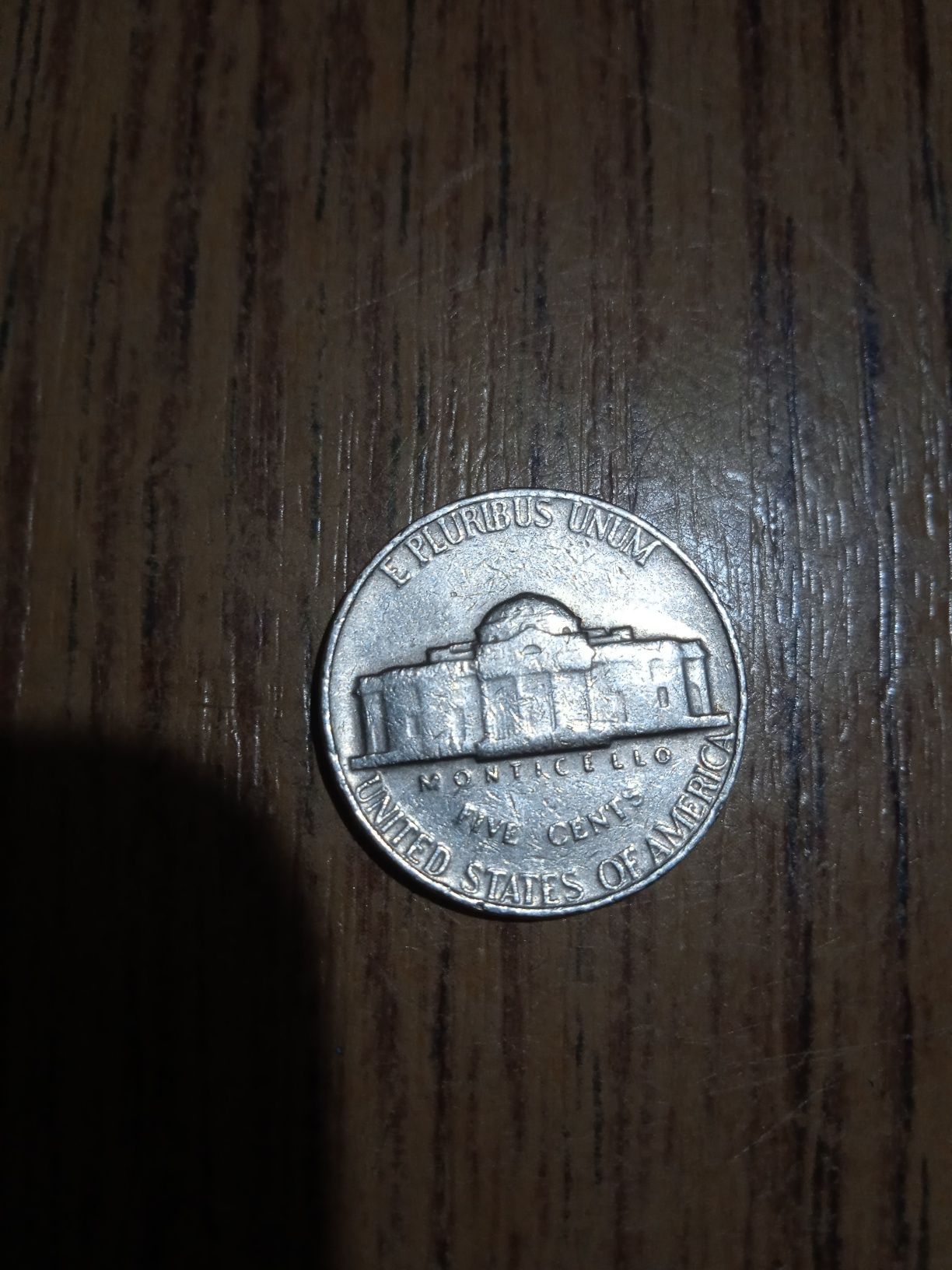 Five cents , moneda 5 centi 1964