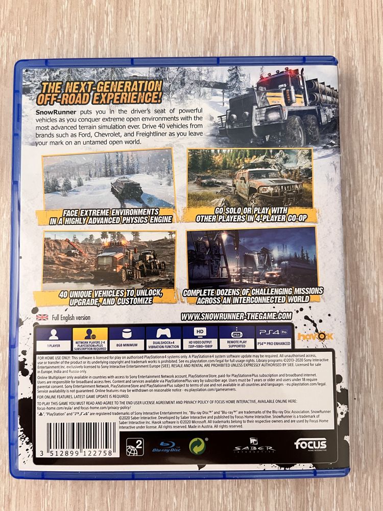 SnowRunner – PS4 - CD - Off-Road Simulator de top