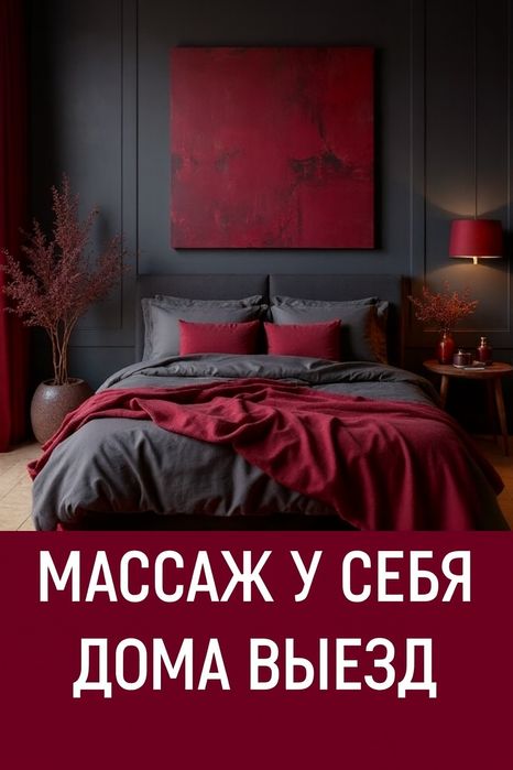 Массаж у себя дома выезд