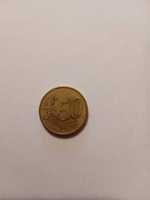 Moneda 50 euro cent  2002 germania