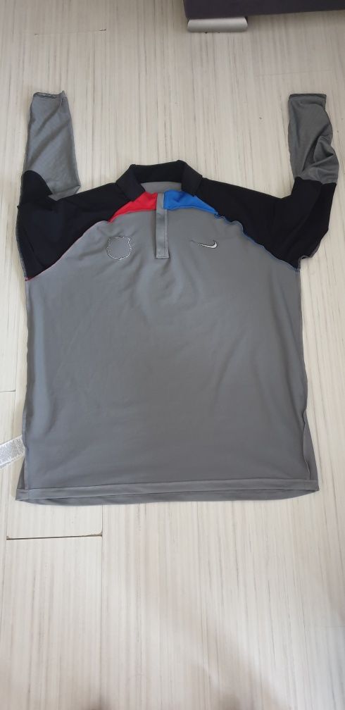 Nike Dri - Fit FC Barcelona Slim Fit 2XL НОВО! ОРИГИНАЛ! Мъжко Горнище
