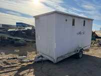 Remorca Container Vestiar / Depozit / Organizare Santier : 4 BUC : cu ACTE