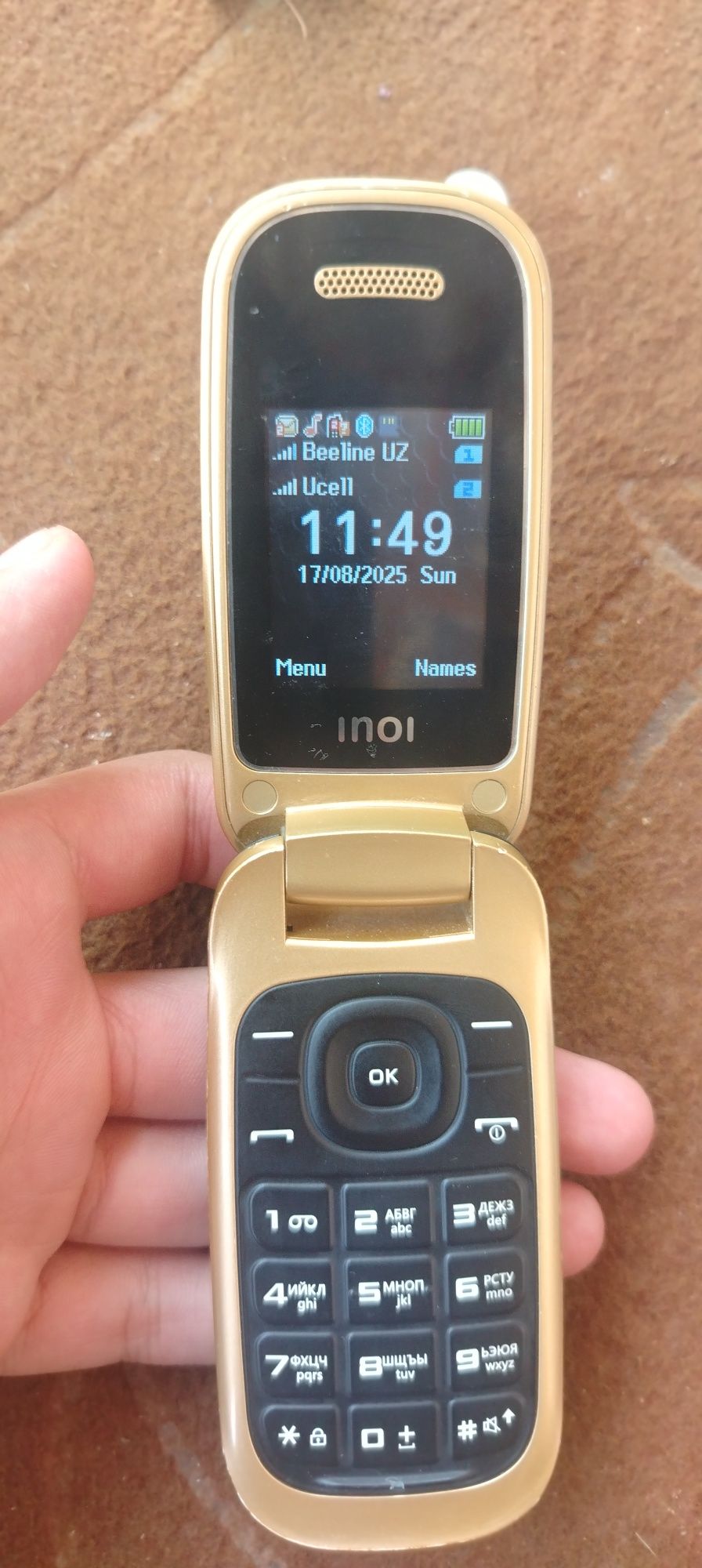 Telefon INOI 1 qo'l ishlatilgan