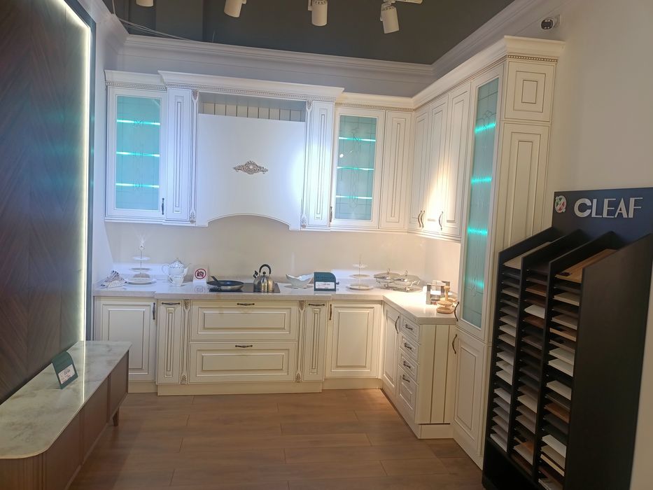 Кухня крашенный МДФ