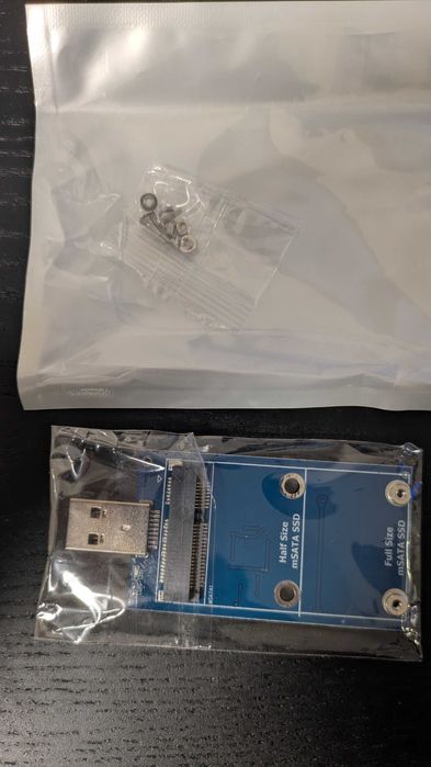 mSATA към USB 3.0 Адаптер за SSD