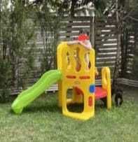 Spatiu de joaca cu tobogan, Climbe & Slide, Little Tikes