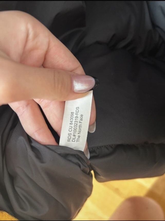 The North Face puffer