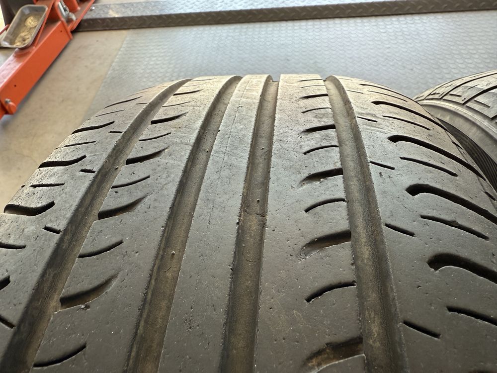 4бр. Летни Гуми 225/55R/18 -HANKOOK- DOT: 0114- 5,7мм.