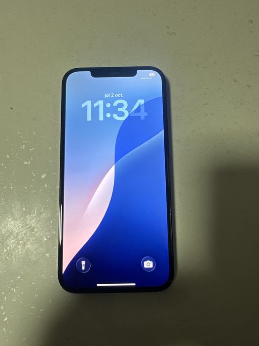 Iphone 12 pro max blue 256 gb bat 100%