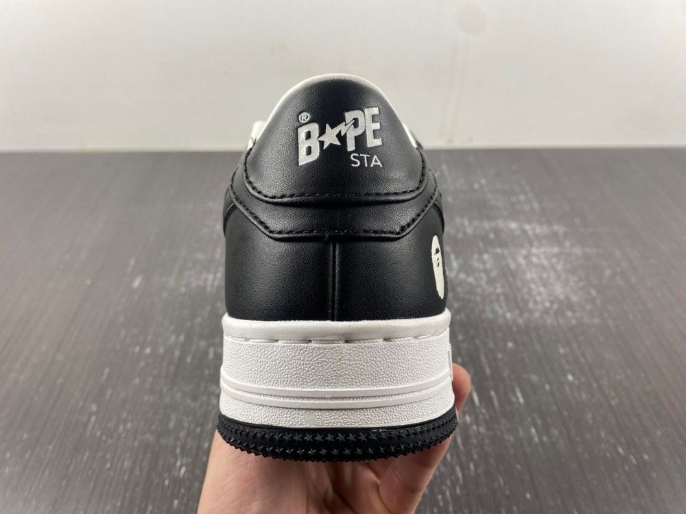 A Bathing Ape Bape Sta White Black