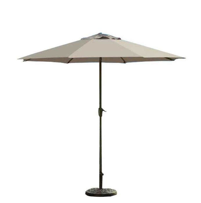 Зонт летний ART-Wave с подставкой (d=2.7м), бежевый