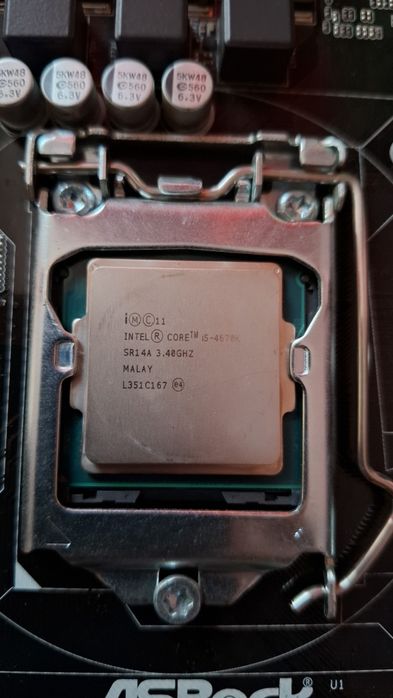 Kit ASRock intel i5 4670k 8GB RAM