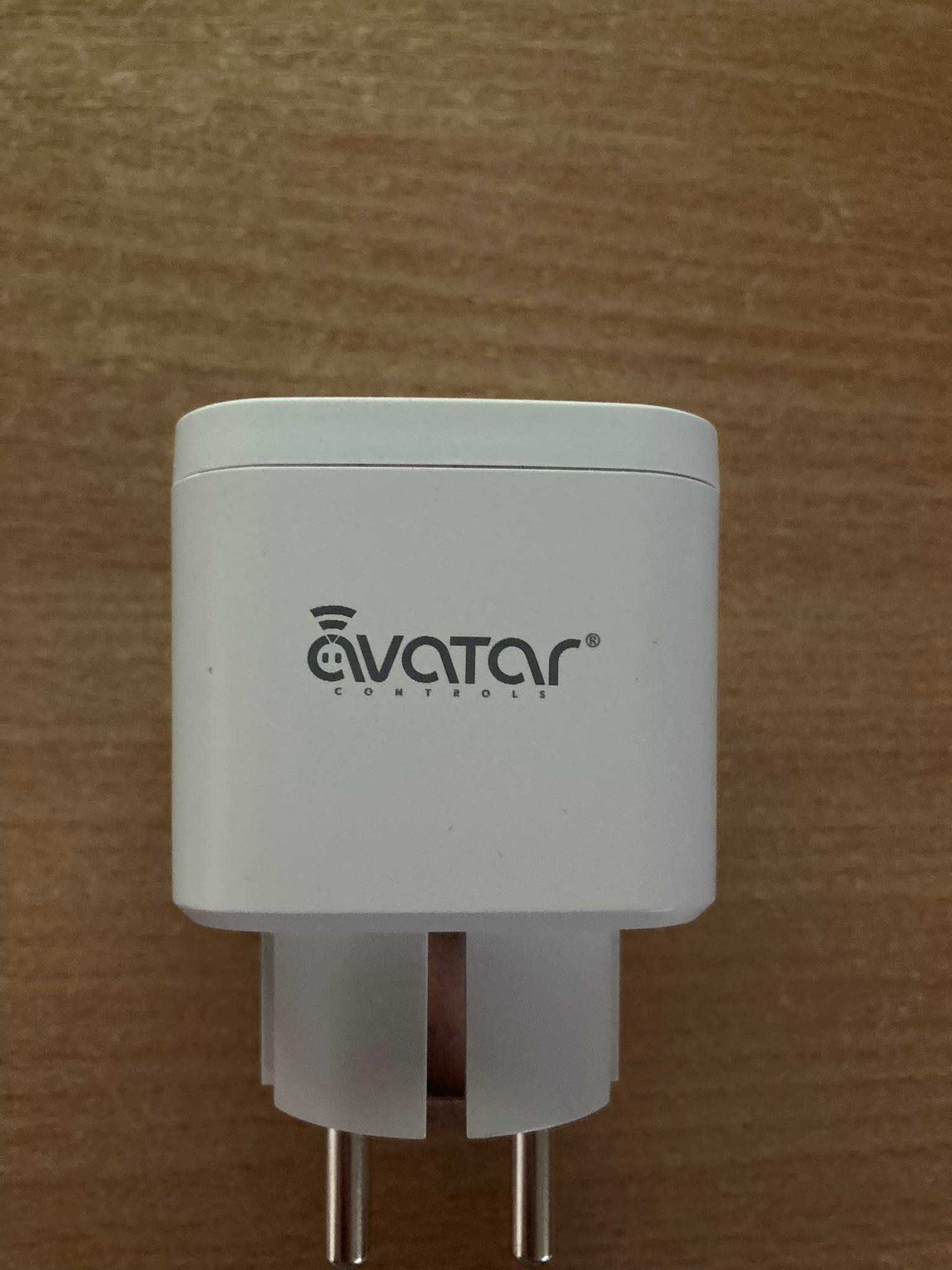 Smart WiFi Преходник за контакт Avatar , Шуко