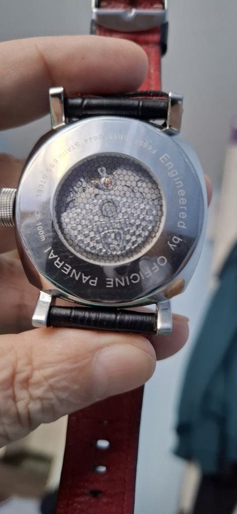 FERRARY ceas de mînă bărbătesc automatic curea din piele naturală