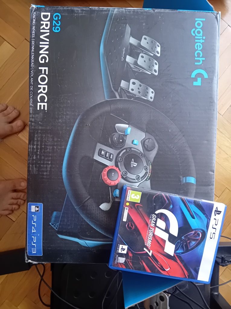 Playstation 5 Logitech g29 grand turismo