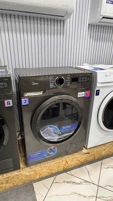 Стиральная машина Midea MF01712BS40/T‑C 7кг + ДОСТАВКА БЕСПЛАТНАЯ