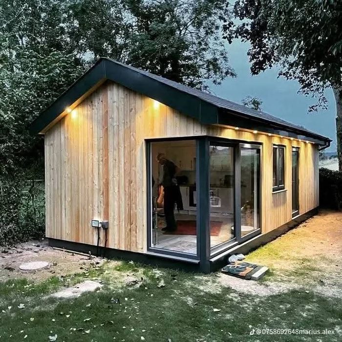 Cabane din lemn masiv