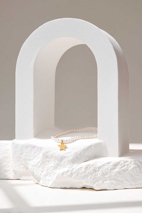 Coliere perle naturale cu talisman aur sau argint|Livrare gratuita Buc