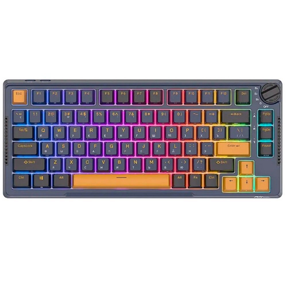 Механическая беспроводная клавиатура с подсветкой Royal Kludge H81 RGB