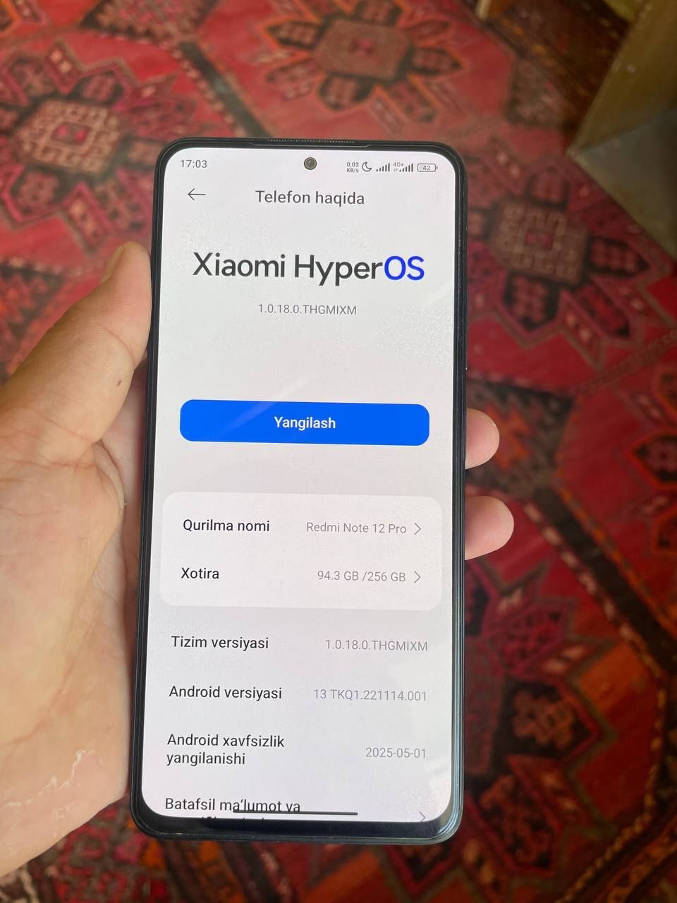 Redmi Note 12 pro 4G
