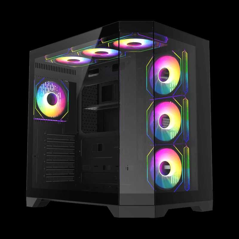 [НОВЫЙ] Корпус GameMax HYPE-A Black (4 кулера)