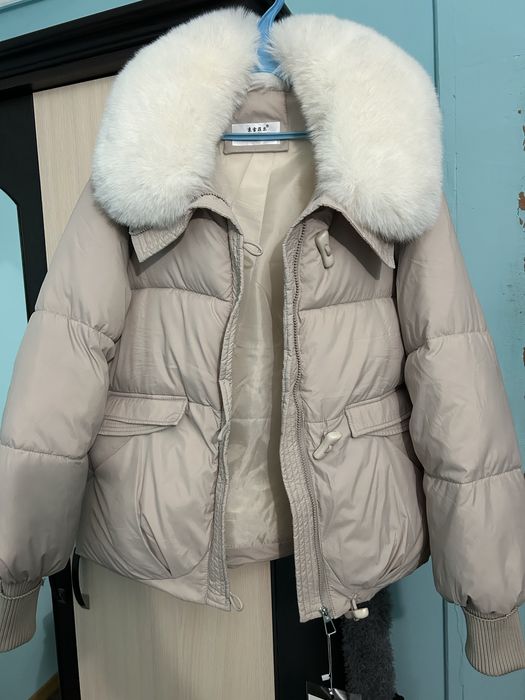Новая куртка женская с мехом р.50-52