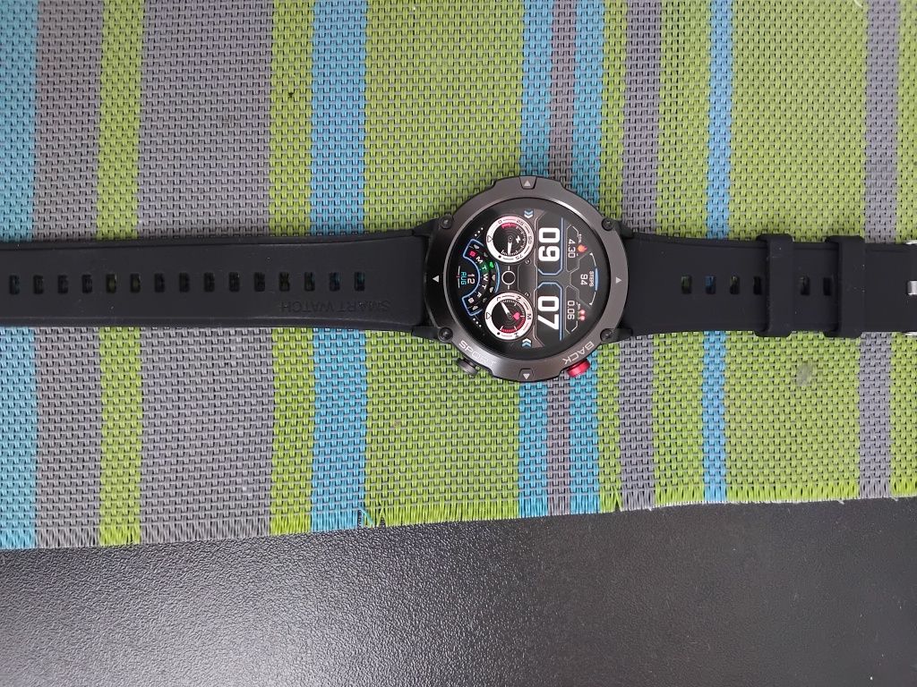 Смарт фитнес часовник Lemfo LF26 Max, Черен