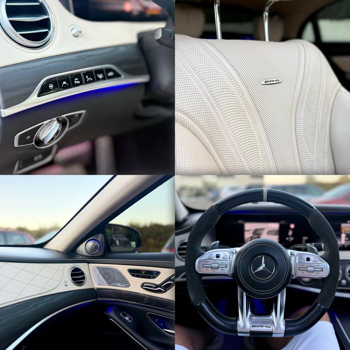 • Mercedes Benz S63 Amg 612 cp / 4 matic + / 5 butoane / Variante Auto