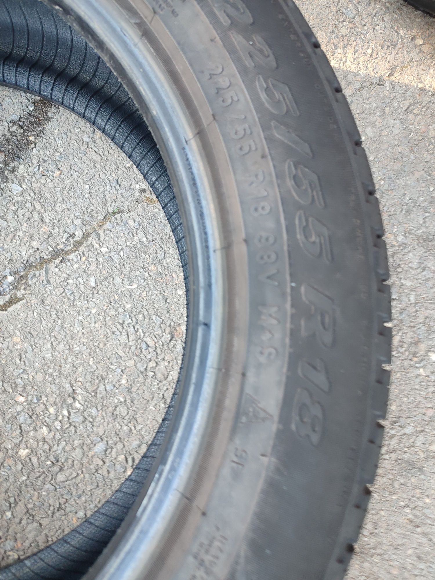 225/55/18" 4бр Pirelli scorpion verde.dot1821,6-7mm