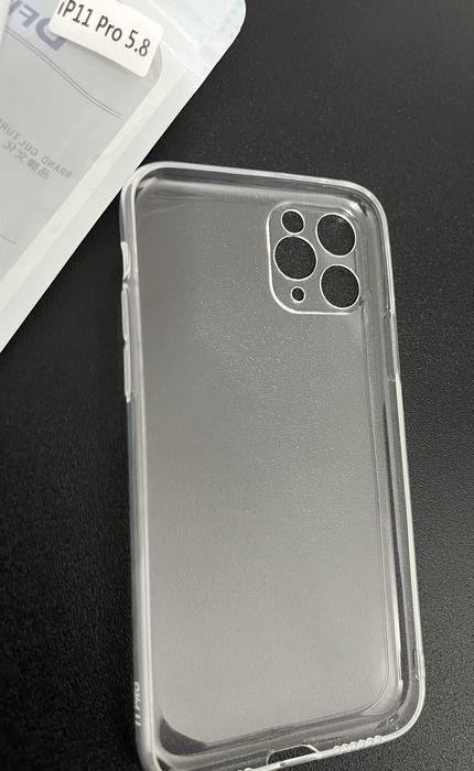 Husă nouă, transparentă pentru iPhone 11 Pro