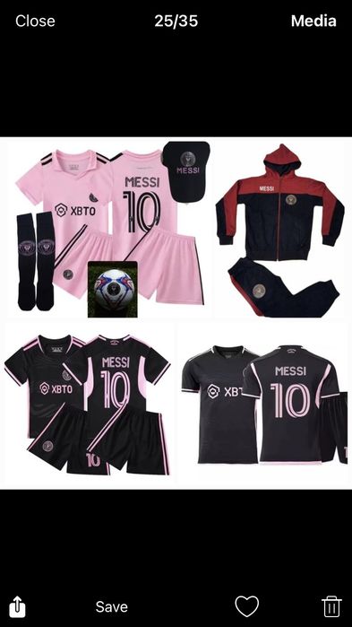 Екип Неймар с шапка аЛ Хилал 2024 Тениска и шорти Арабски отбор ново