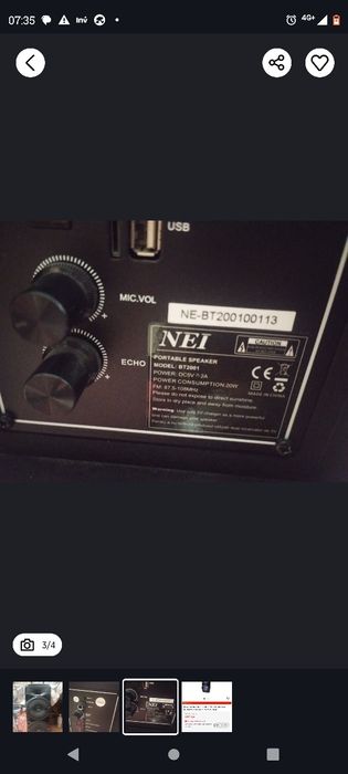 Vand boxa Nei la jumatate de pret