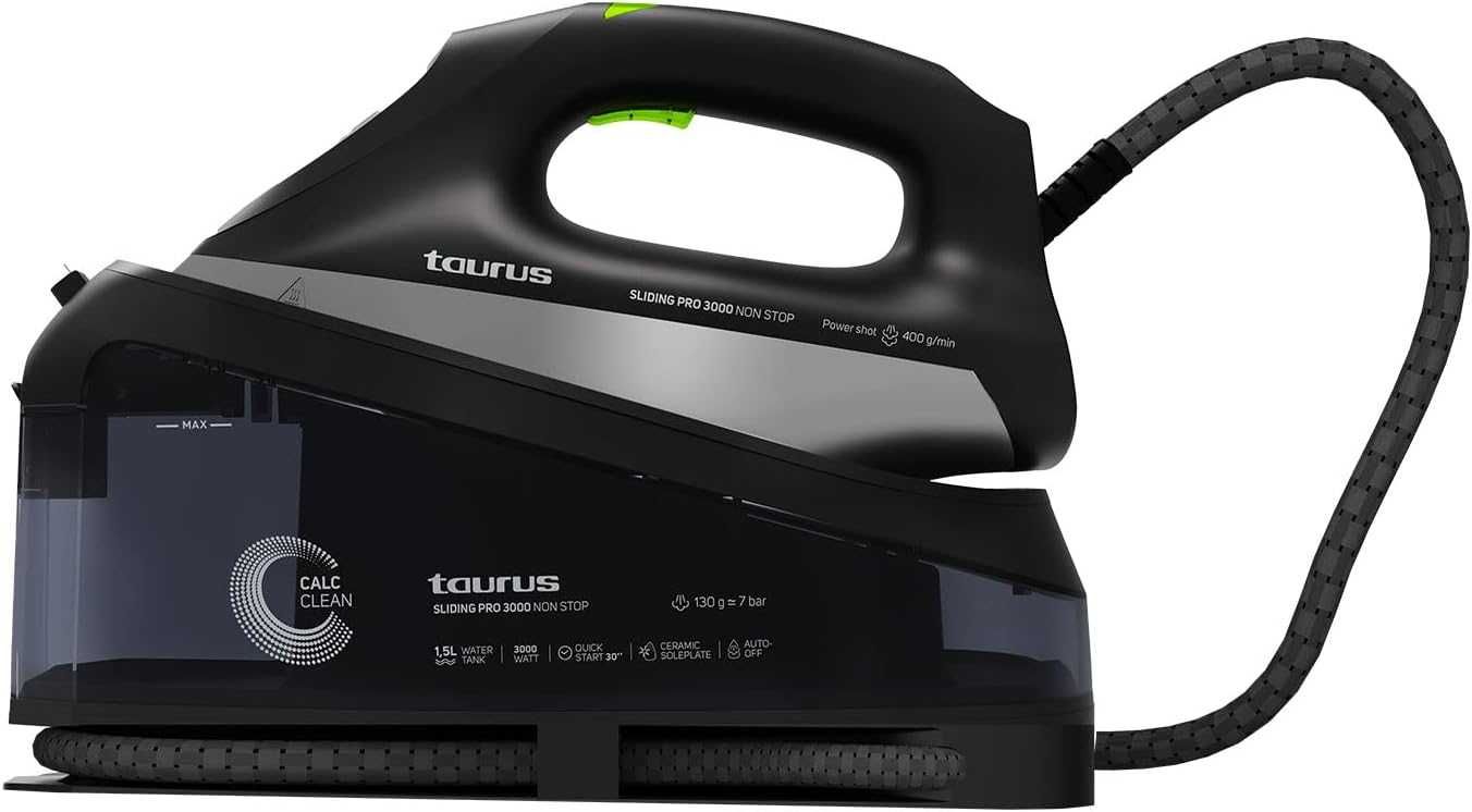 Парогенераторна ютия TAURUS Sliding PRO 3000W, 1.5л.