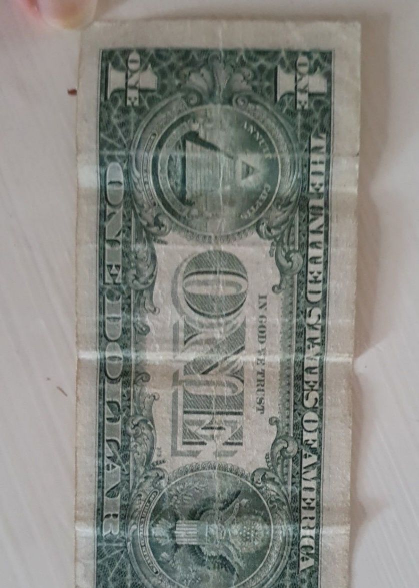 Bancnota dolar SUA an 1995 serie cu B 1  colectie colectionari