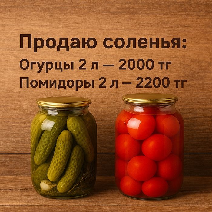 Домашние соленья: огурцы и помидоры
