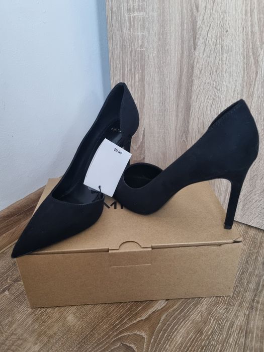 Обувки на висок ток Mango