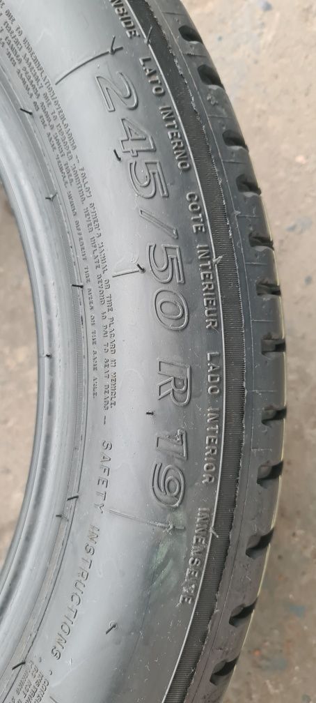2 anvelope vara runflat Michelin 245/50/19,dot 2023