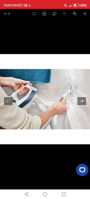 Вертикална Прахосмукачка и парочистачка ROWENTA  CLEAN&STEAM M