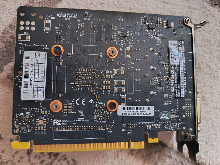 Placa video GeForce gtx 1050 2gb