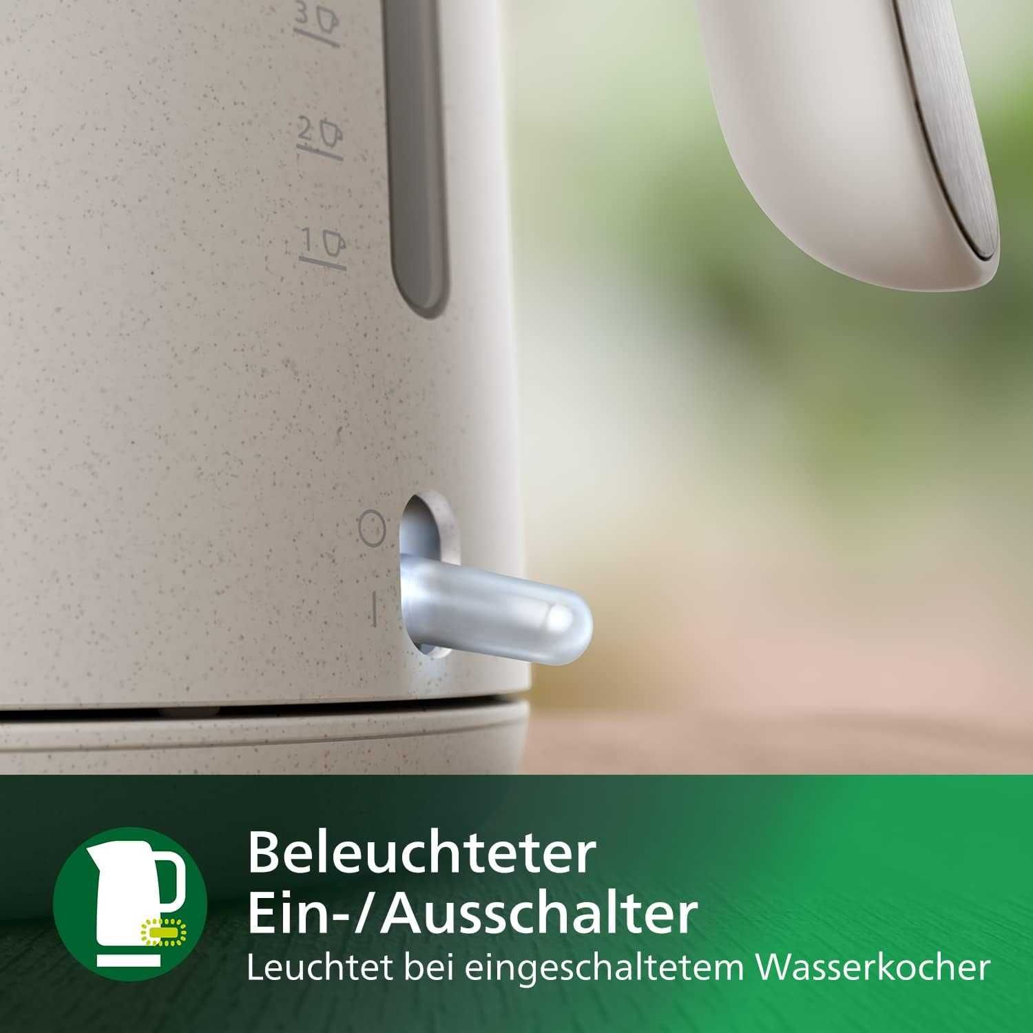ПРОМО 2г Гаранция Нова Електрическа Кана за Вода Philips, 2200W, 1.7л